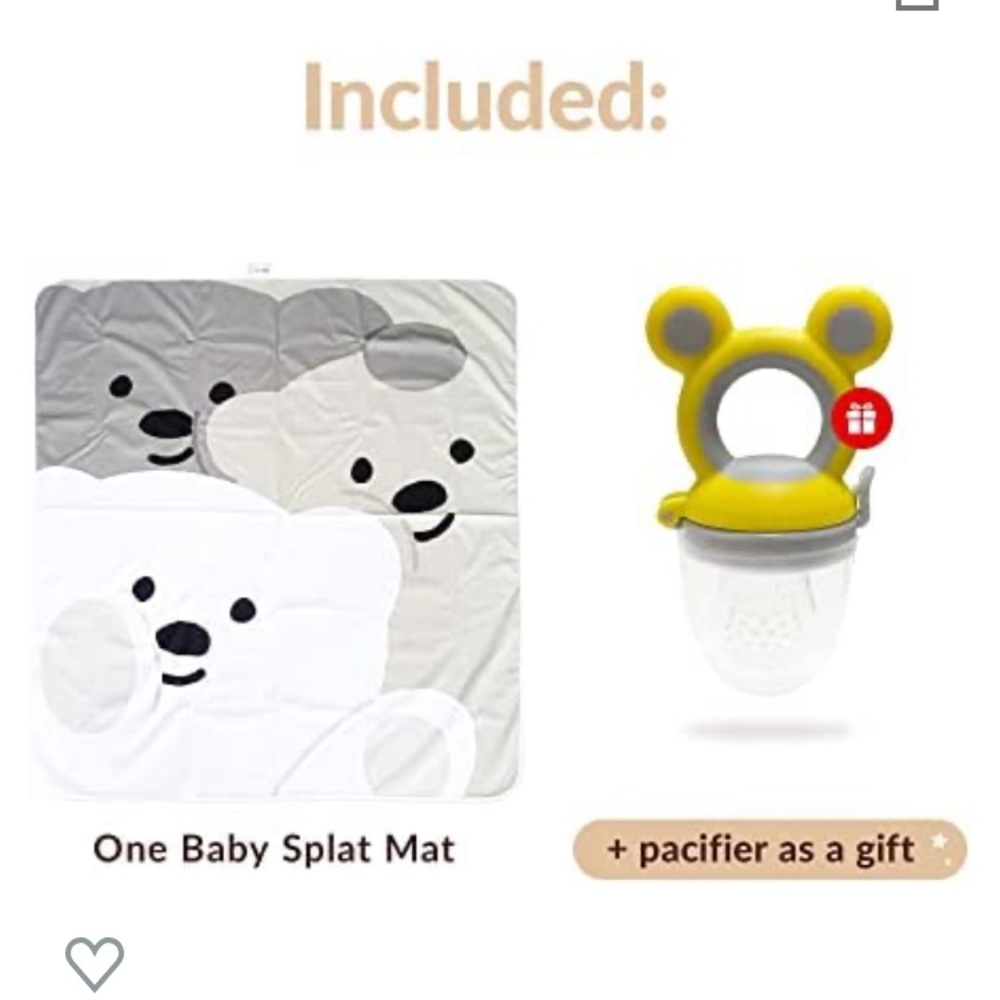 Splat Mat for Under High Chair - Splash Mat | Splat Mat for Under High Chair